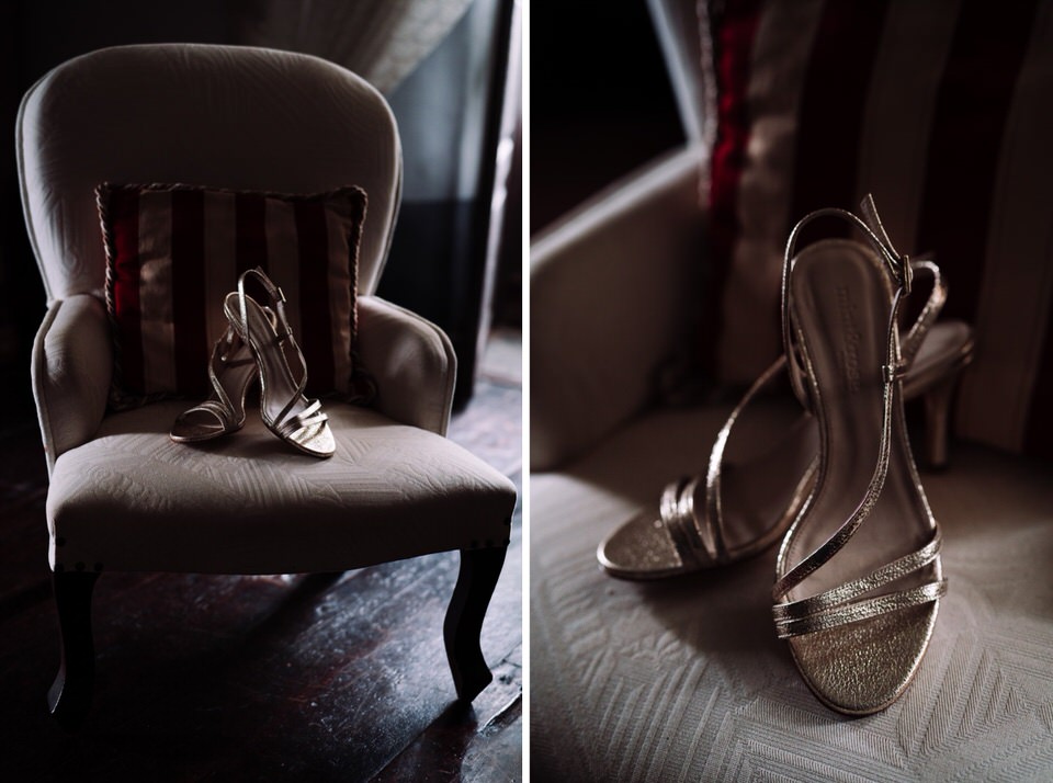 Fotografia zapatos de novia