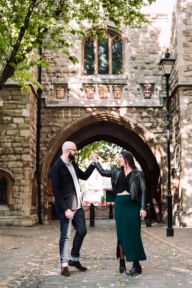Engagement Session in London Regent's Canal 2023