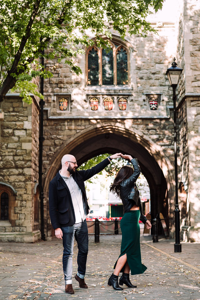 Engagement Session in London Regent's Canal 2023