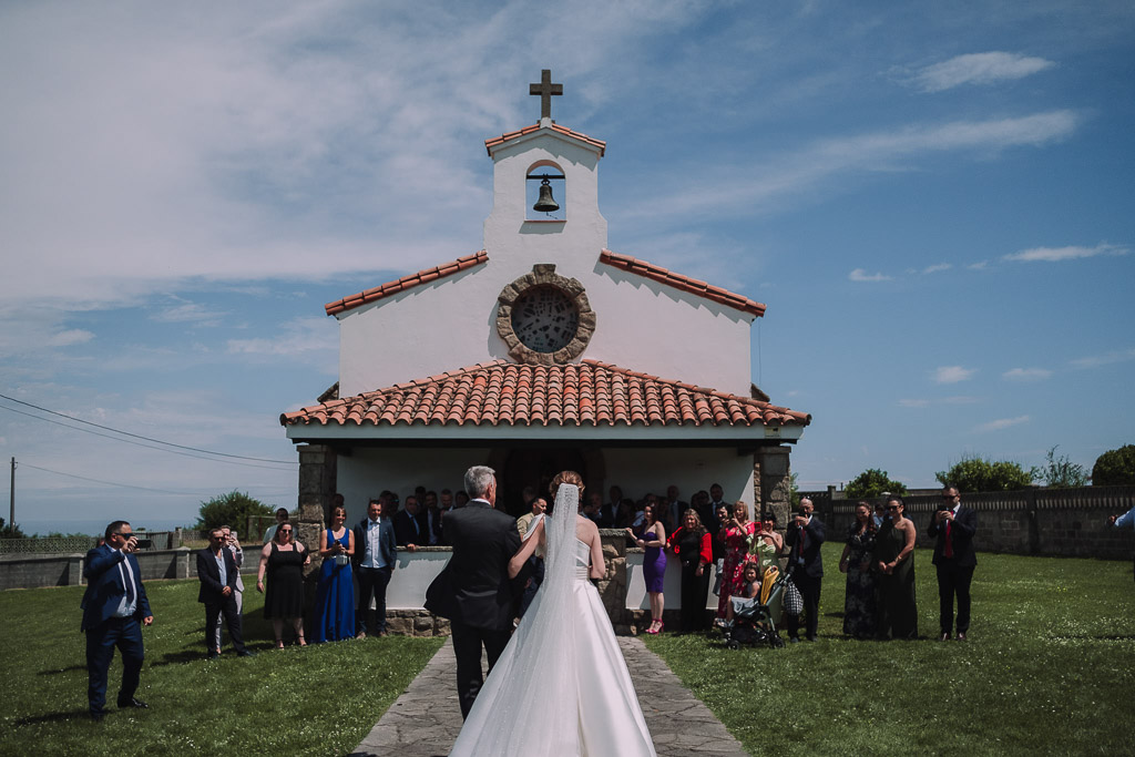 Ceremonia de boda en Capilla de la Providencia Gijón